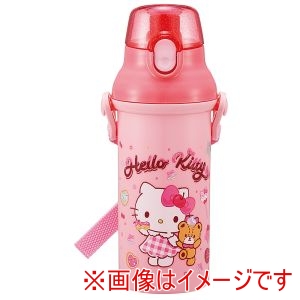スケーター SKATER スケーター キティ 直飲 プラ ワンタッチ ボトル 480ml PSB5SAN