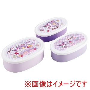 スケーター SKATER スケーター クロミ ファンシー シール容器 S M L 3Pセット SRS3S
