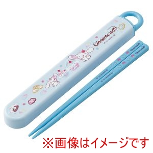 スケーター SKATER スケーター シナモン ファンシー スライド 箸 箸箱セット 16.5cm ABS2AM