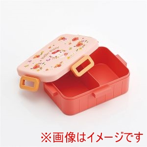 スケーター SKATER スケーター キティ パステル水彩花柄 4点ロック ランチボックス 1段 650ml YZFL7
