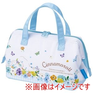 スケーター SKATER スケーター シナモン パステル水彩花柄 がま口型 ランチバッグ KGA1
