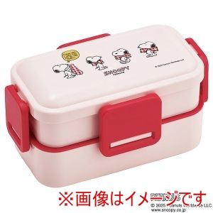 スケーター SKATER スケーター スヌーピー リボン 2段 ふわっと 弁当箱 600ml PFLW4
