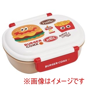 スケーター SKATER スケーター バーガーコンクス HELLO ふわっとタイト ランチボックス 360ml QAF2BA