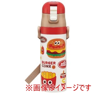 スケーター SKATER スケーター バーガーHELLO 超軽量 ダイレクト ボトル 470ml SDC4