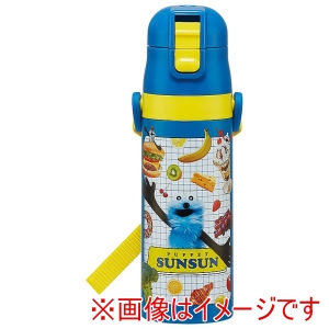 スケーター SKATER スケーター パペットスンスン 超軽量 ダイレクトボトル 470ml SDC4