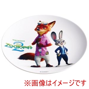 スケーター SKATER スケーター ズートピア 2 薄肉 メラミン プレート MPL20P