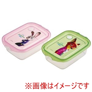 スケーター SKATER スケーター ズートピア 2 シールボックス M 2P 500ml FCN2W