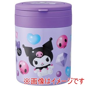 スケーター SKATER スケーター クロミ ぷっくりバルーン 折りたたみ ハンドル付き デリカポット 500ml LJFO5