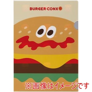 スケーター SKATER スケーター バーガーコンクス バーガー クリアファイル SCF1