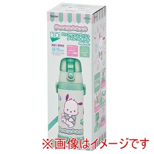 スケーター SKATER スケーター ポチャッコ マシュグミ 3Dロック付き ダイレクト ボトル 480ml SDPV5