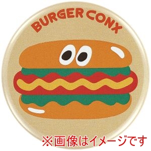 スケーター SKATER スケーター バーガーコンクス ホットドック 缶バッジ ZCB57