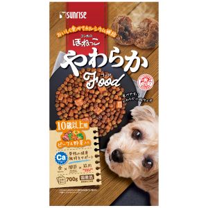 マルカン MG マルカン ゴン太の ほねっこ やわらかフード ビーフ 野菜入り 10歳以上用 700g 2371340