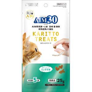 マルカン MG マルカン AIM30 カリッとトリーツ ミックス味 5g×5袋 MG