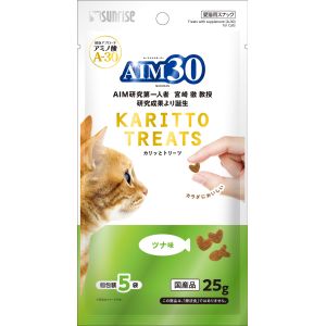 マルカン MG マルカン AIM30 カリッとトリーツ ツナ味 5g×5袋 MG