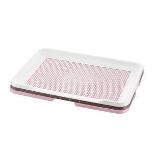 リッチェル Richell リッチェル お掃除簡単 ステップトレー ワイド ライトピンク