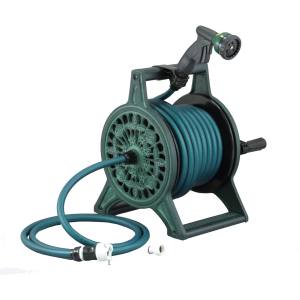 三洋化成 三洋化成 BR4-XT20GO ブロンズホースリール 20m グリーン