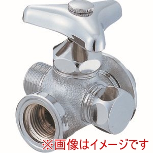 三栄水栓 SANEI 三栄水栓 B41J-13 クロス分岐バルブ SANEI