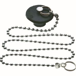 三栄水栓 SANEI 三栄水栓 PH27-28 バス用W式クサリ付ゴム栓 SANEI