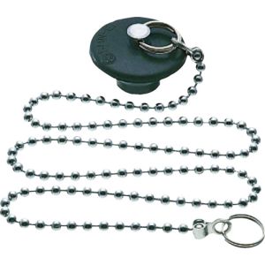 三栄水栓 SANEI 三栄水栓 PH27-47 バス用W式クサリ付ゴム栓 SANEI