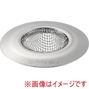 三栄水栓 SANEI 三栄水栓 PH621A-S ツバ広ゴミこし SANEI