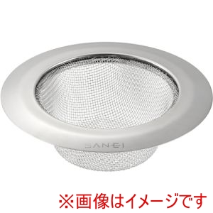 三栄水栓 SANEI 三栄水栓 PH621A-2L ツバ広ゴミこし SANEI