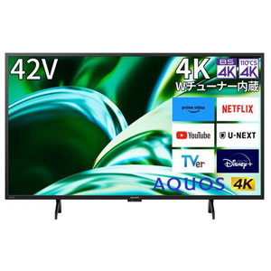 シャープ SHARP シャープ SHARP 4T-C42FL1 AQUOS アクオス 4K液晶テレビ 42V型