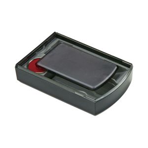 シヤチハタ シヤチハタ CPM-A1/H 印マット付印章ケース 黒