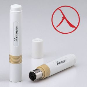 シヤチハタ シヤチハタ X-BKL 簿記スタンパー 赤 0025 入