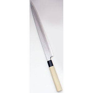 實光 實光 堺實光 特製霞 刺身 片刃 24cm 34402