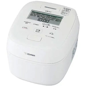象印マホービン ZOJIRUSHI 象印 NW-UU07-WZ 炎舞炊き 圧力IH炊飯ジャー 4合炊き 白