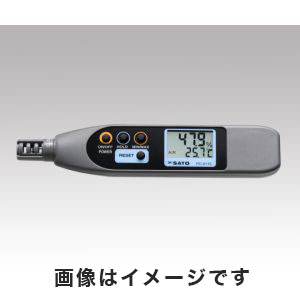 佐藤計量器製作所 skSATO 佐藤計量器 PC-5110 ペンタイプ温湿度計
