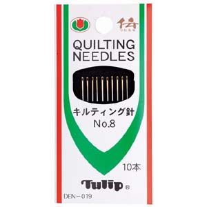 チューリップ tulip チューリップ 伝 キルティング針 No.8 DEN-019 tulip