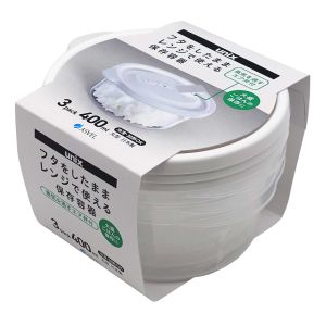 アスベル アスベル 3706レンジ名人 丸形L 3個入り