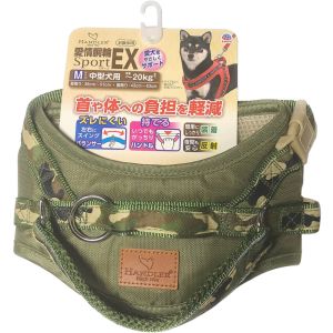 アースペット EARTH アースペット ハンドラー 愛情胴輪 スポーツEX Mサイズ 緑