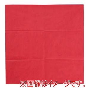 東京クイン 東京クイン UTCF120 テーブルクロス オリビア 100cm角 ピュアレッド 50枚入