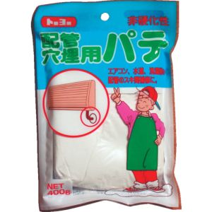 トーヨーマテラン MATERAN トーヨーマテラン 105247 配管・穴埋め用パテ 白 400g  1個入