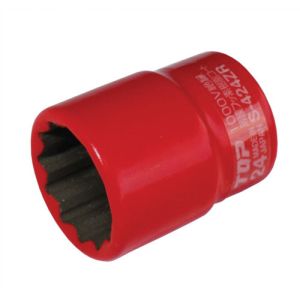 トップ工業 TOP トップ工業 S-424ZR 絶縁ソケット 差込角12.7mm TOP