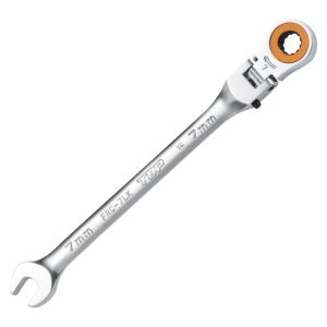トップ工業 TOP トップ工業 FRC-7LK 首振りロックラチェットコンビ 7mm