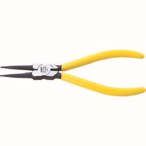 トップ工業 TOP トップ工業 HS-175 スナップリングプライヤ穴用直爪 175mm 使用範囲19～65mm TOP