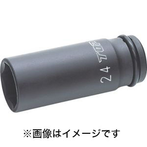 トップ工業 TOP トップ工業 PT-424SL インパクト用超ロングソケット薄肉タイプ TOP