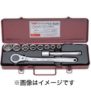 トップ工業 TOP トップ工業 SWS-408S ソケットレンチセット 差込角 12.7mm
