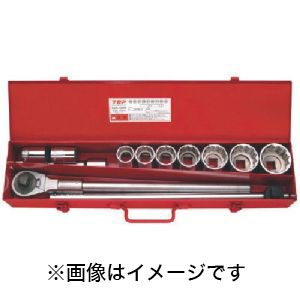 トップ工業 TOP トップ工業 SWS-609M ソケットレンチセット 差込角 19.0mm