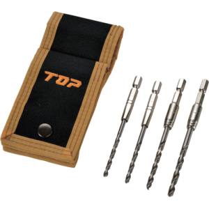 トップ工業 TOP トップ工業 ETD-3850DKS 鉄工ドリル4本セット TOP