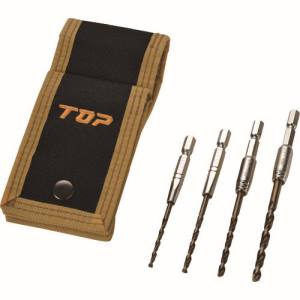 トップ工業 TOP トップ工業 EOD-3050DKS コバルトドリル4本セット TOP