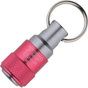 トップ工業 TOP トップ工業 ESH-R 携帯用ソケットホルダー リング付 レッド TOP