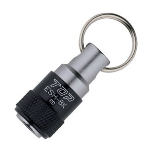 トップ工業 TOP トップ工業 ESH-BK 携帯用ソケットホルダー リング付 ブラック TOP