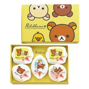 タマハシ エポラス タマハシ リラックマ 電子レンジ 容器5PC RK-35