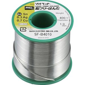 太洋電機 グット goot グット SF-B4010 低銀仕様 鉛フリー はんだ 400g Φ1.0mm goot 太洋電機