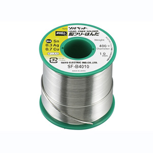太洋電機 グット goot グット SF-B4012 低銀仕様 鉛フリー はんだ 400g Φ1.2mm goot 太洋電機