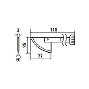 太洋電機 グット goot グット HE-110TL 替こて先 HE-100/110用 goot 太洋電機